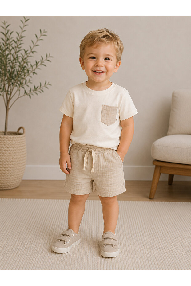 Shorts Set White