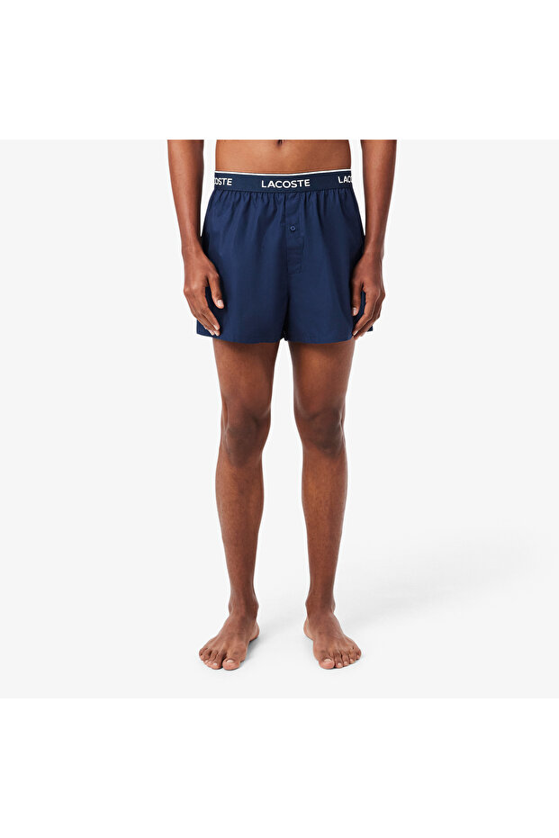 Erkek 3'lü Mavi Boxer - 8