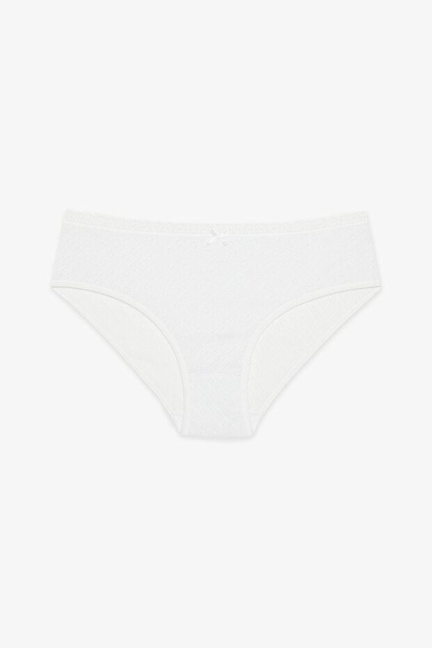 Μαλακό Pointel Basic 3-pack Βαμβακερό Πολύχρωμο Σλιπ Hipster - 4