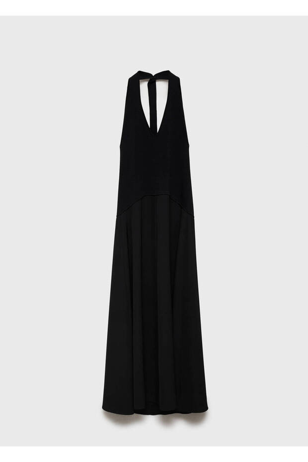 Rochie cu decolteu halter - 3