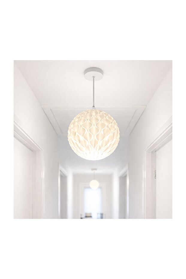 مصباح طاولة ديكوري حديث | ضوء ليلي أنيق | تصميم من البلاستيك الصلب | متوافق مع LED | تصميم بسيط