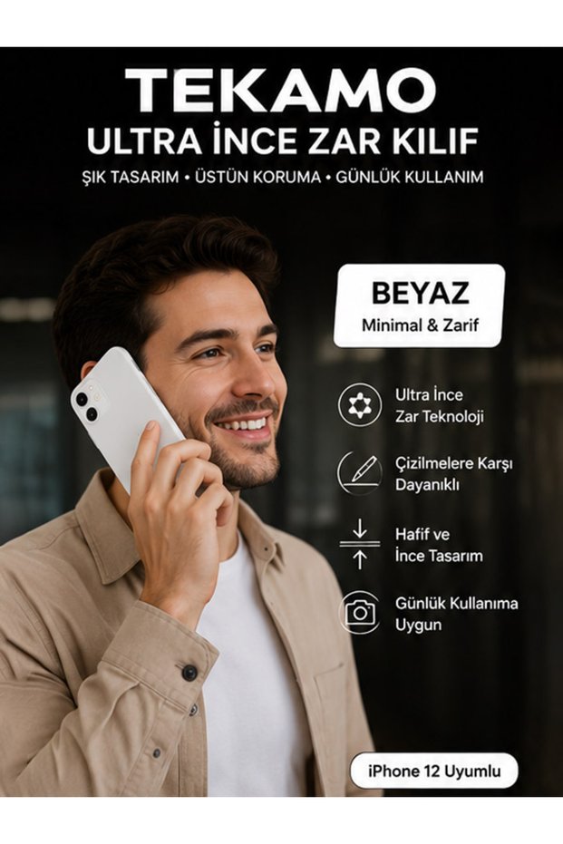 Ultra Thin Dice Phone Case Compatible with Apple iPhone 12