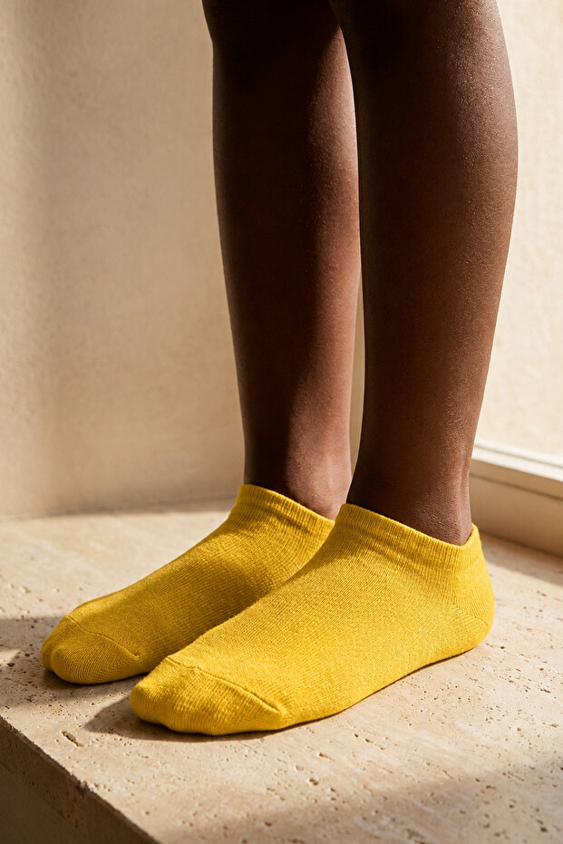 Children's Step Socks Yellow