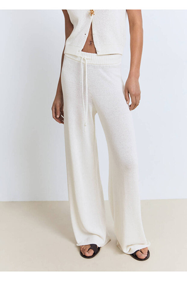 Cotton Linen Knitwear Pants