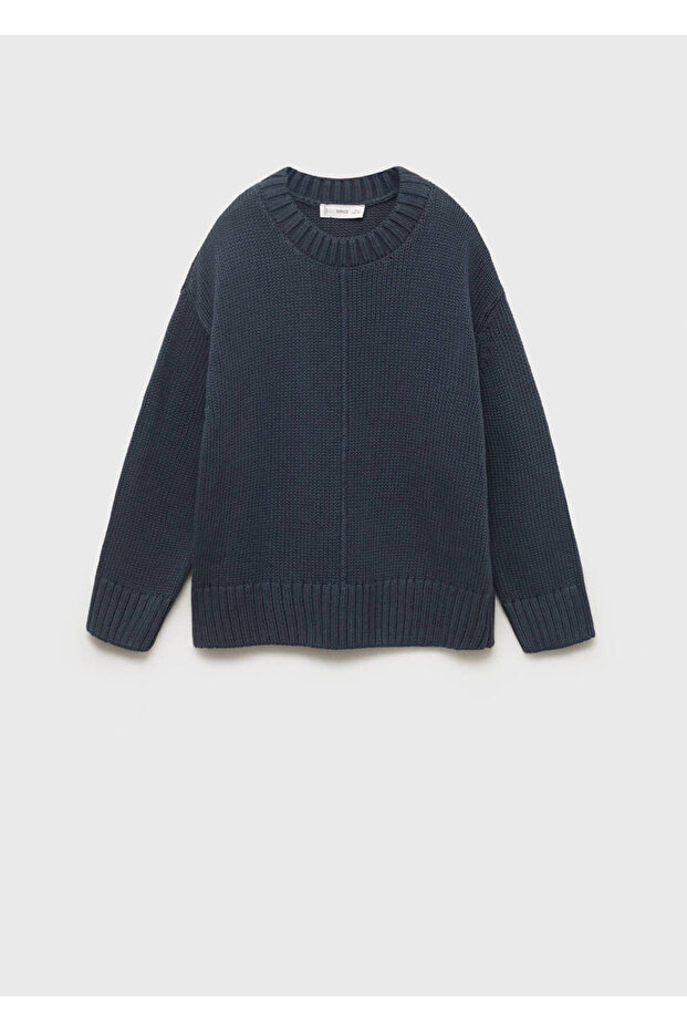 Langärmeliger Strickpullover - 3