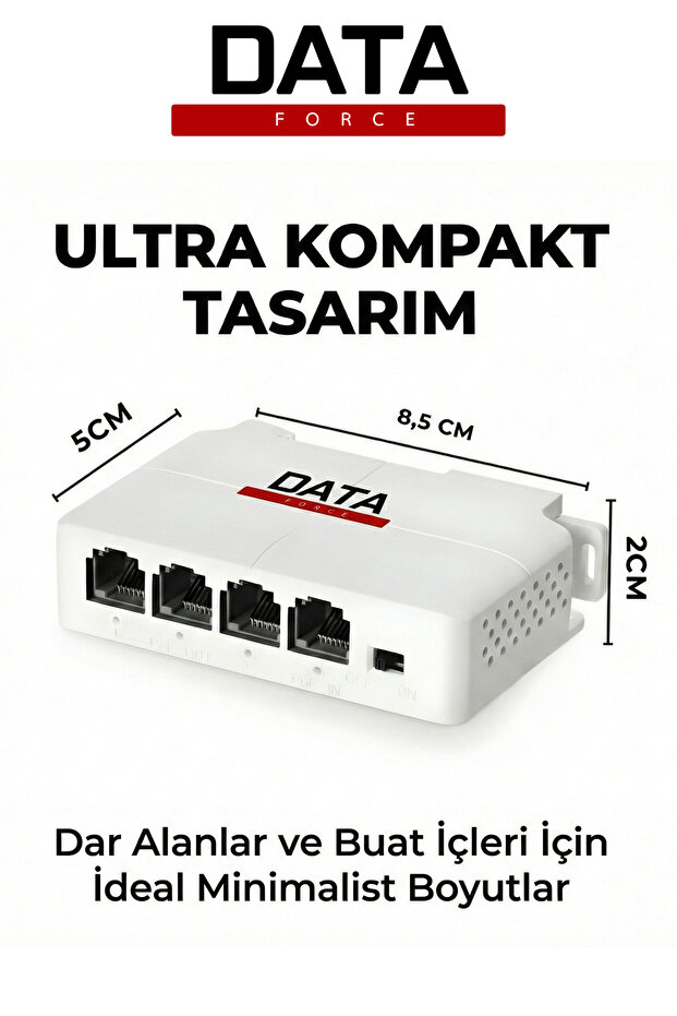3+1 10/100 POE EXTENDER