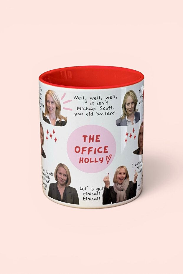 The Office Holly Flax Mug