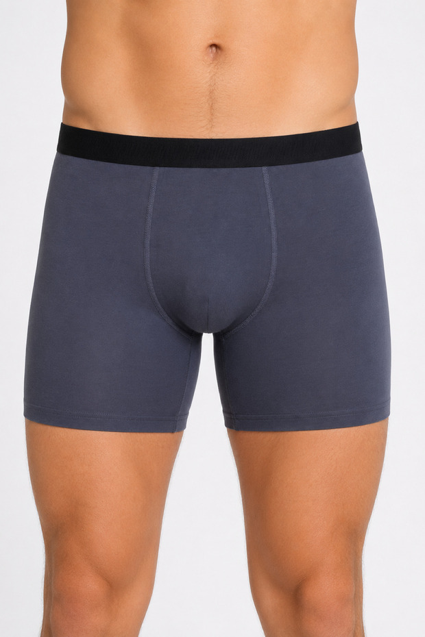 Men's Large Size Lycra Long Leg Boxers 11906-224