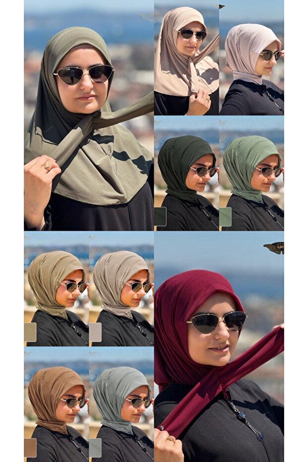 10 قطع من أغطية الرأس ذات الأزرار القابلة للطي