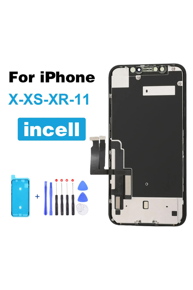 11 Pro New Incell LCD For iphone X XR XS 11 Display Screen Replacemeent With 3D Touch Digitizer Asse
