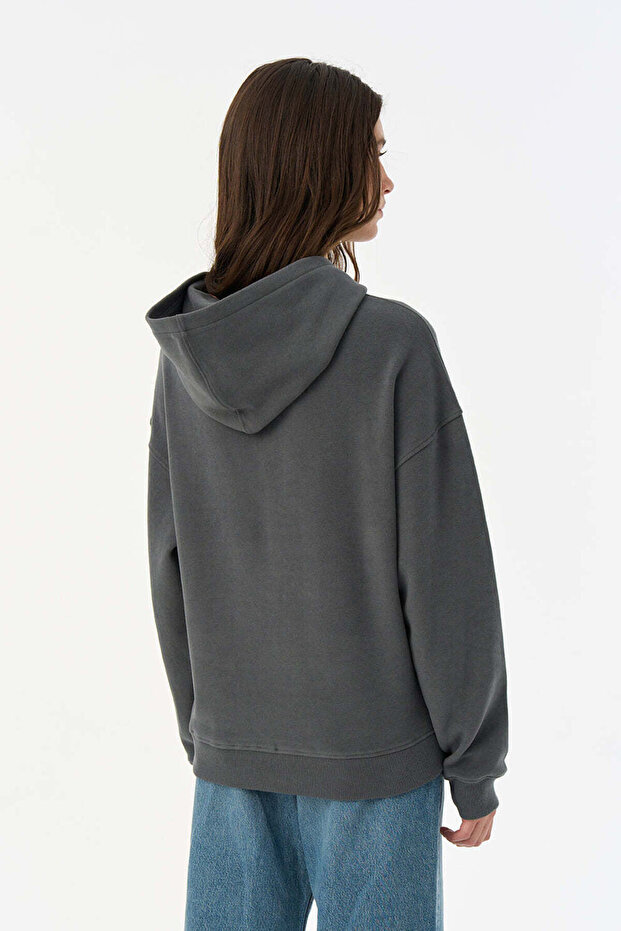 Basic Supersoft Hoodie - Anthracite | Licensed Wwf Product - 7
