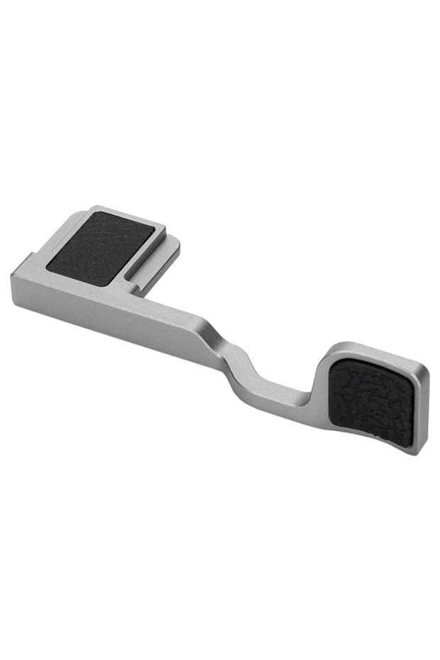 Silver JJC Metal Hot Shoe Thumbs Up Grip Camera Portable Bracket Mount for A7CII A7CR A7C II Camera