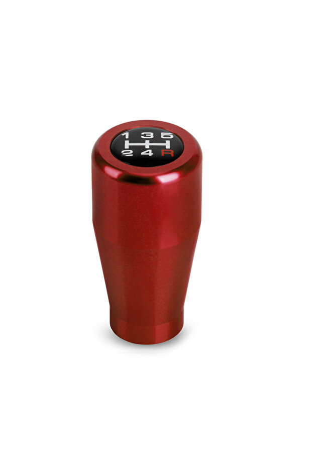red 7cm Universal 5 Speed Manual Transmission Short Throw Gear Shift Knob Head 7cm Stylish Aluminum