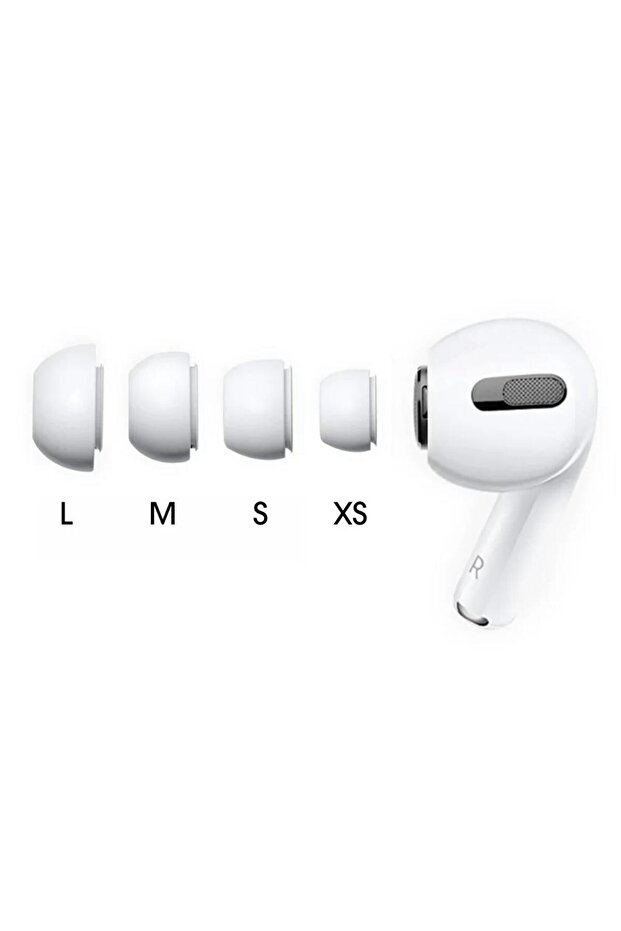 2 Pairs Mixed Size Silicone Ear Tips For Apple Airpods Pro 1st 2nd Protective Earplugs Earbuds Cover