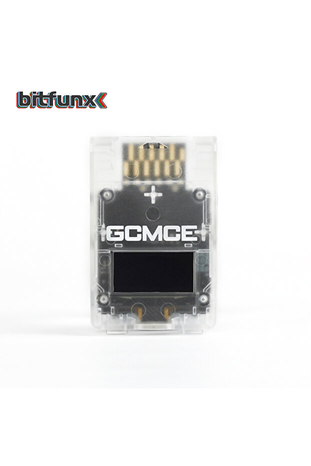 قارئ بطاقة الذاكرة TRN Bitfunx GCMCE FlipperMCE لحفظ الألعاب لـ NGC GameCube Wii (RVL-00)