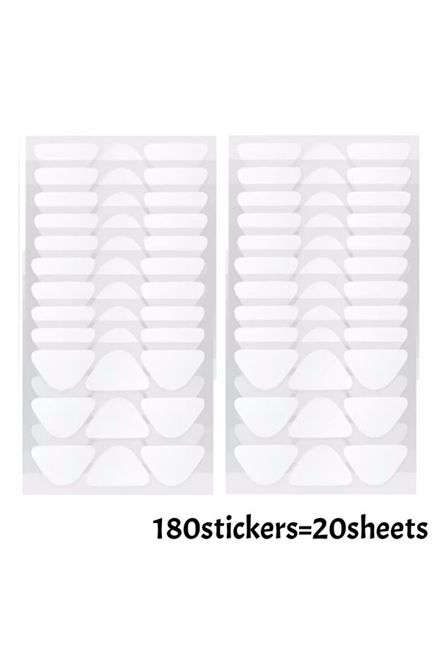20sheets 180/90pcs Forehead Smile Line Patches Invisible PE Nasolabial Anti-wrinkle Stickers for a Y