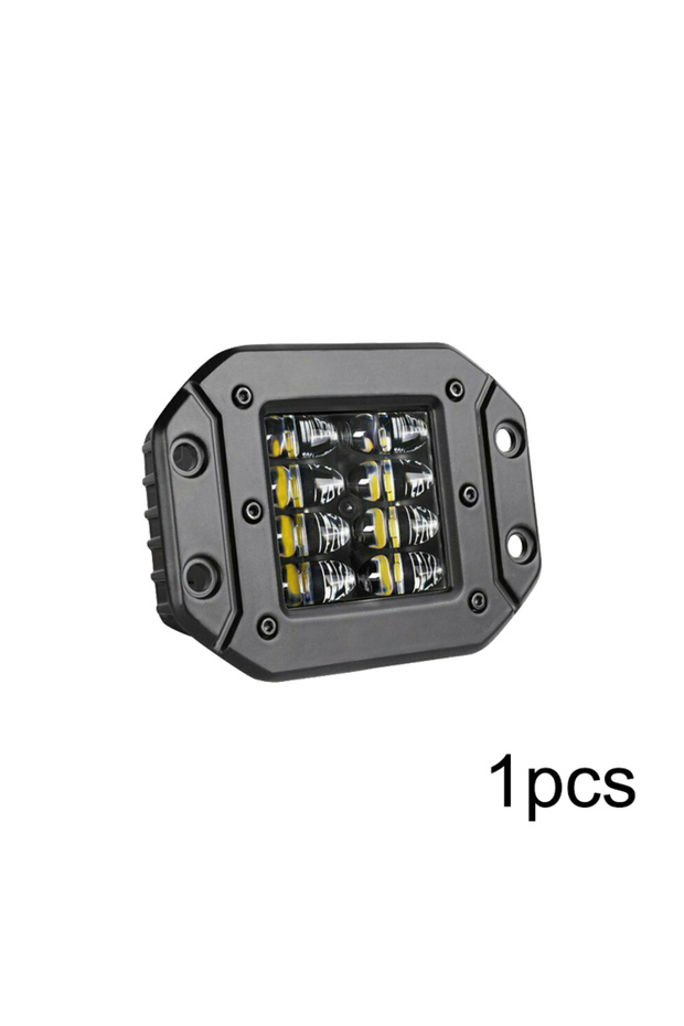1pcs 40W flush mount ANMINGPU 2x 5" Flush Mount LED Work Light Bar Off Road 12V 24V 40W Spot Beam LE
