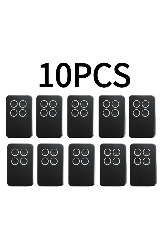 White-10-PCS Multi-Frequency Garage Door Remote Control Duplicator 280MHz-868MHz 4-IN-1 RF Copy Code