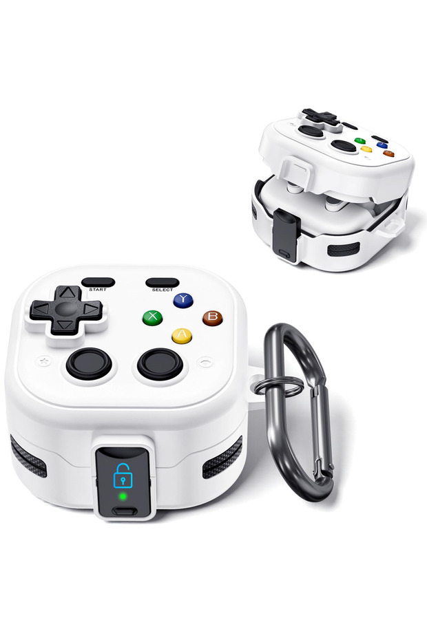 for Galaxy Buds 4Pro White for Samsung Galaxy Buds 4 Pro /Buds 4 Silicone Case Funny Cartoon Game De