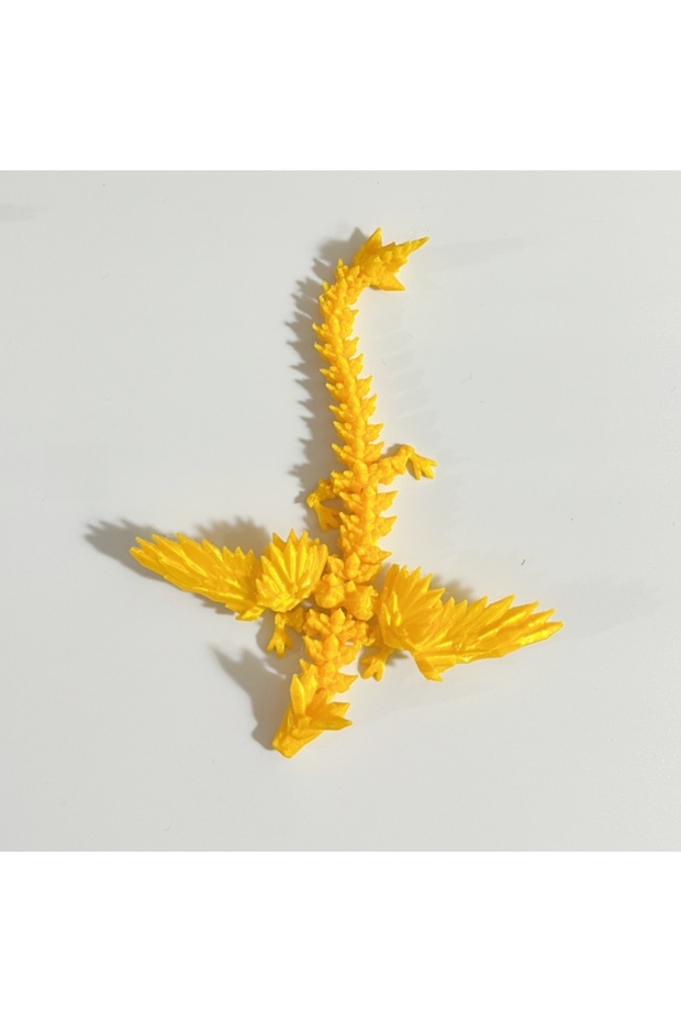 4 14cm 3D Printed Magic Wing Dragon Movable Fidget Toy Rotatable Articulated Office Desktop Orname.