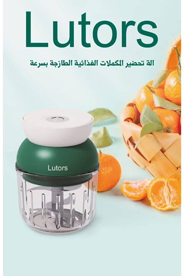 فرامة خضار لوترس قابلة لإعادة للشحن 300 مل 40 واط luts-fr02