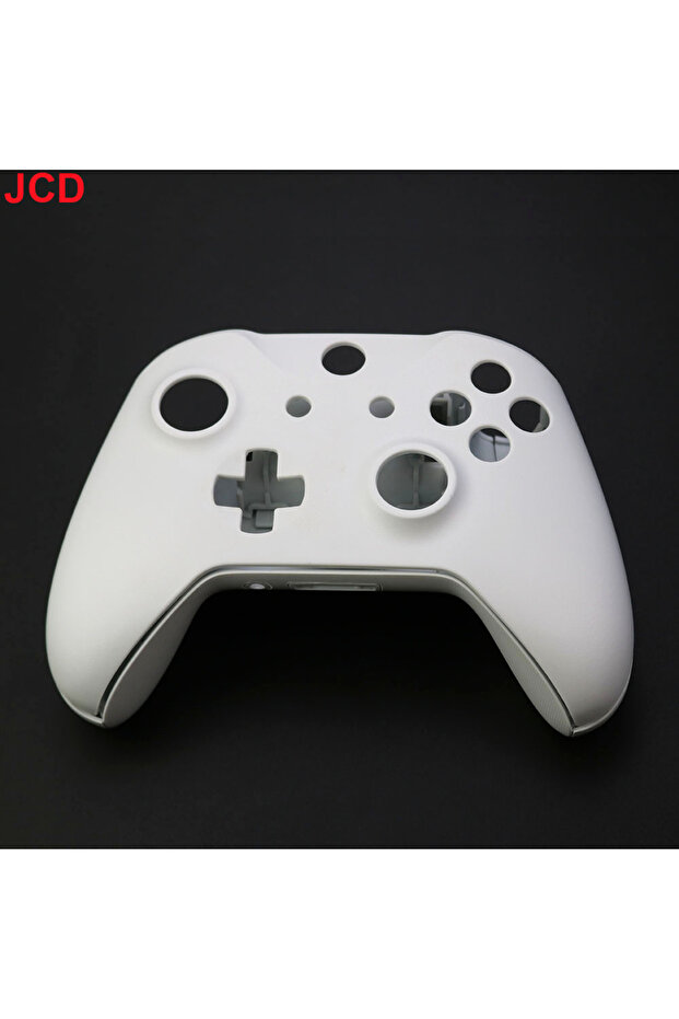 مجموعة أزرار كاملة من JCD باللون الأبيض لجهاز Xbox One S مع غطاء غير لامع وغطاء بديل لجهاز Xbox One S