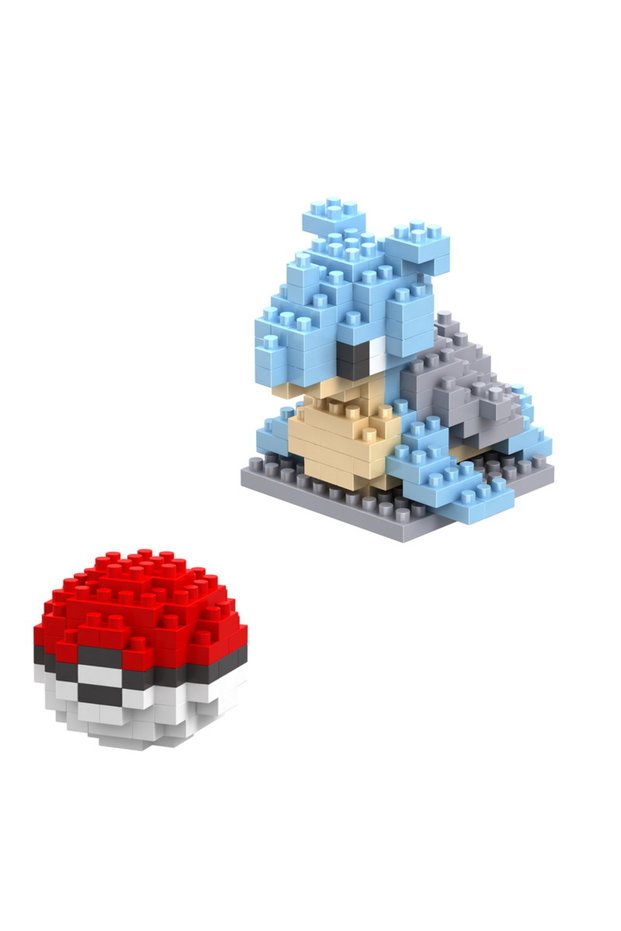 NO BOX JM-8049 75 Style Pokemon Building Blocks Assembly Anime Picachu Charizard Doll Blastoise Bulb