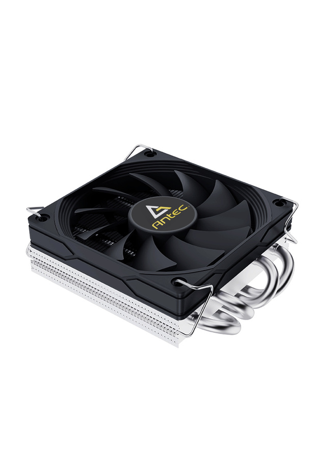 NO RGB GRAY A37 37mm Black Antec A37 37mm ITX Low Profile CPU Cooler 92mm PWM Fan 130W-TDP For Intel