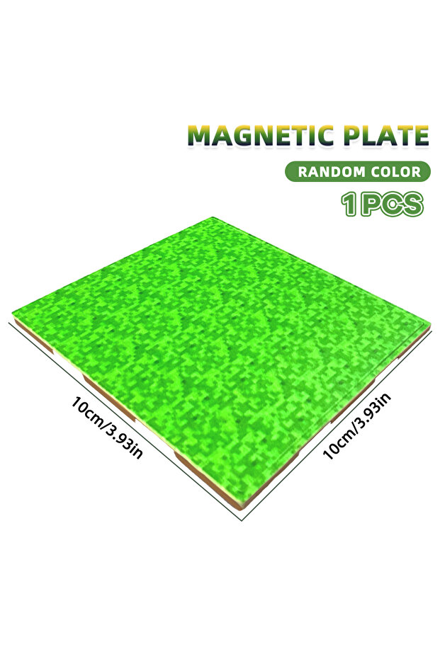 1PCS 1/2/4/10 PCS Magnetic Base Plate Variety Baseplates Match DIY Magnetic Building Blocks Toys for