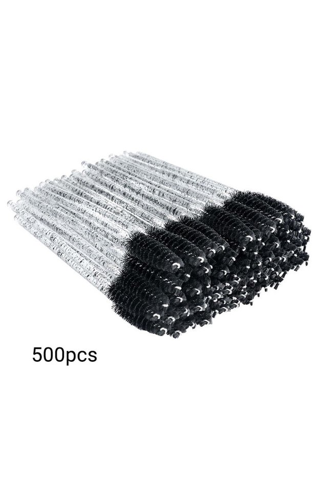 Nylon EB-CBL-500pcs 500pcs Eyelash Brushes Wands for Beauty Salon Makeup Tools Disposable Individual