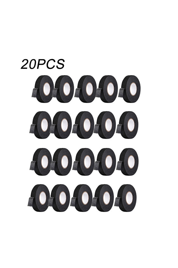 19mm 15M 20PCS Electrical Insulating Tape Heat Resistant Harness Tape 9/15/50MM Car Cable Harness Wi