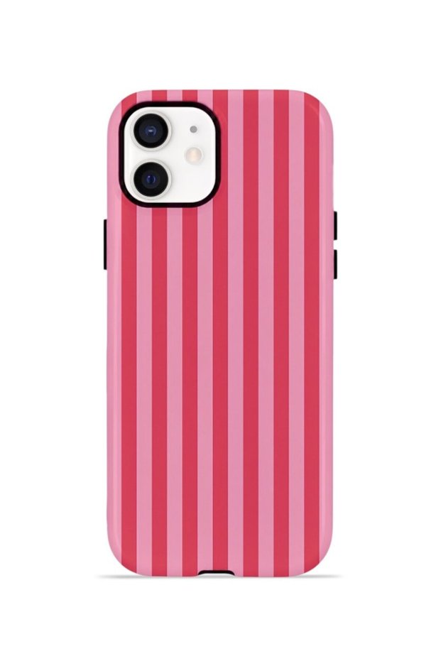 iPhone 12 Vorian Double Layer Case Raspberry Cabana