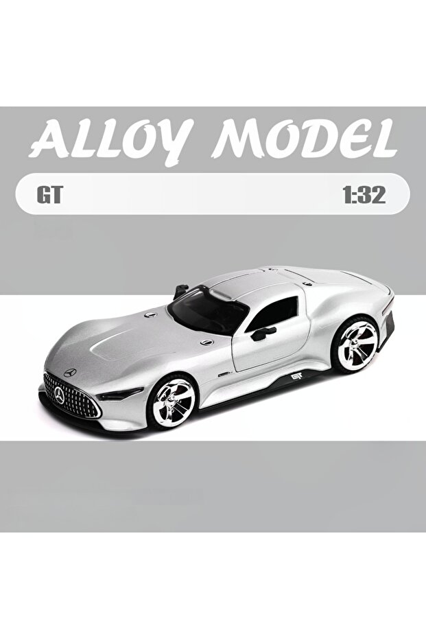 GRAY 1:32 GT Super Concept Car Diecast Metal Alloy Model Car Hobbies High Simulation Collections Orn