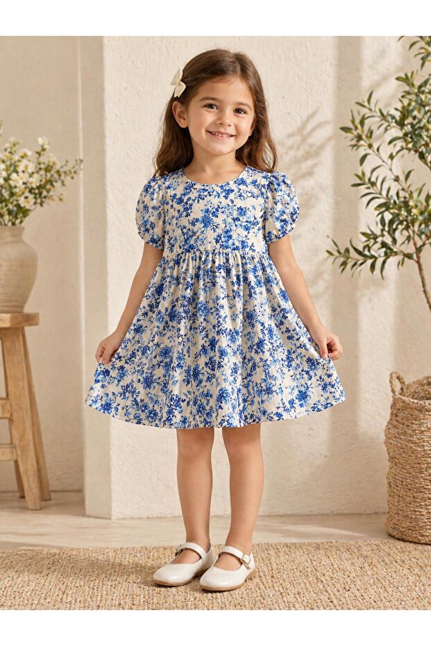 Girl's Linen Dress