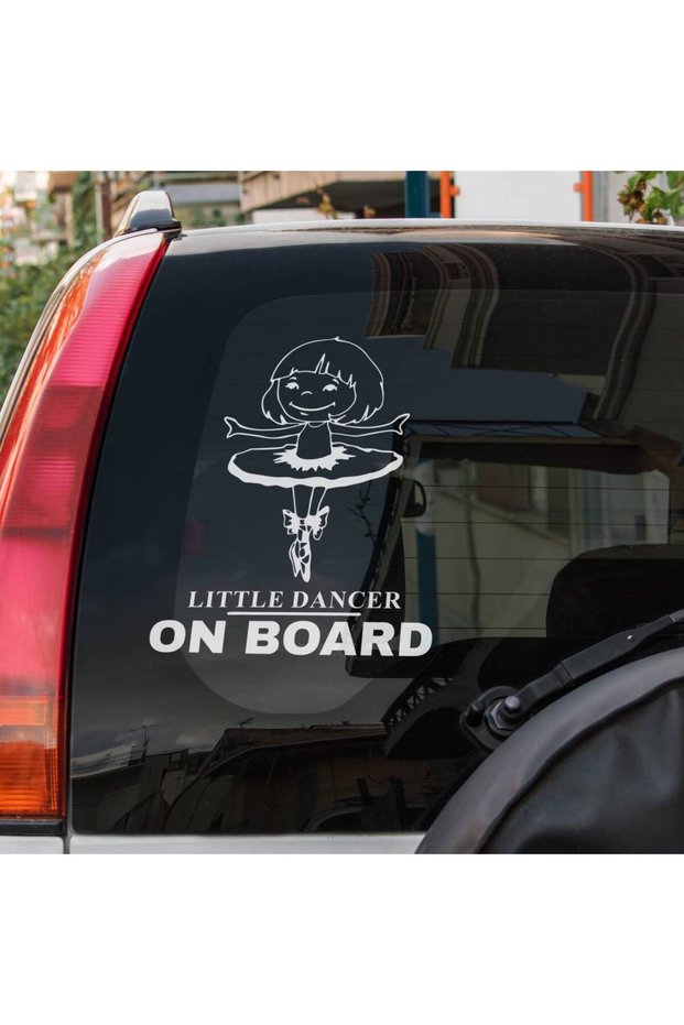 Sticker auto (30cm) - Little Dancer