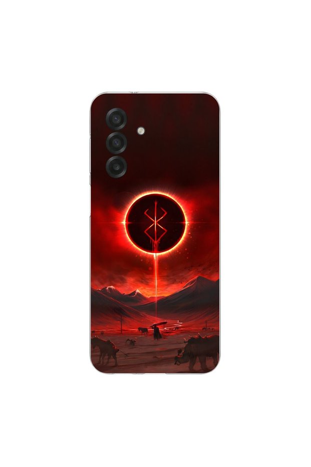 Samsung Galaxy A26 Compatible Anime 2/1 Design Transparent Case