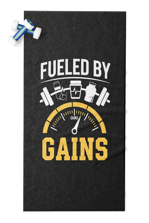 Sports Towel 3D Digital Printed Sports Fitness Towel 50X100 cm Cotton