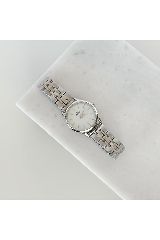 Bow Silver Watch White - 2