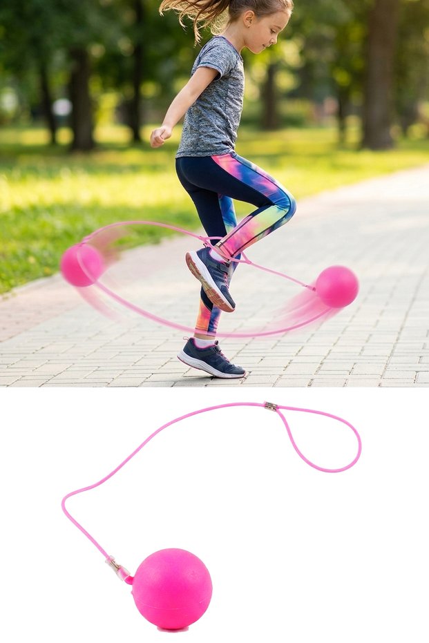 Children's Anklet Foot Ball Educational Gymnastic Activity Balance Skill Stress Relief Foot Ball Game