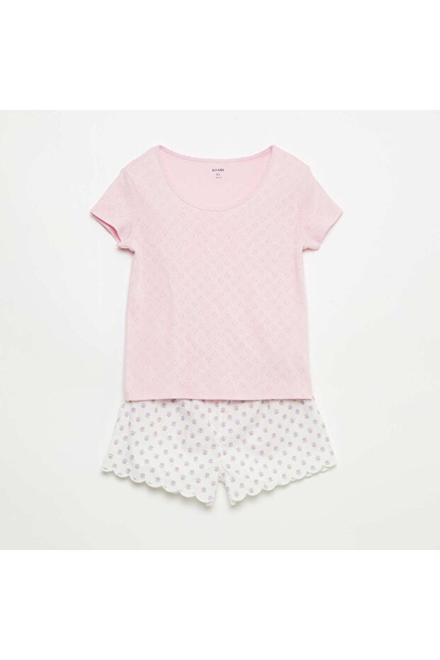 Cotton Pyjama Set Pink