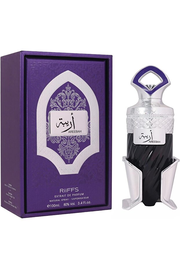 RiiFFS Areebah Perfume For Men & Women | Long-Lasting Eau De Parfum | Exotic Floral & Amber Oud Fragrance, Perfect Gifting Option, 100 ml