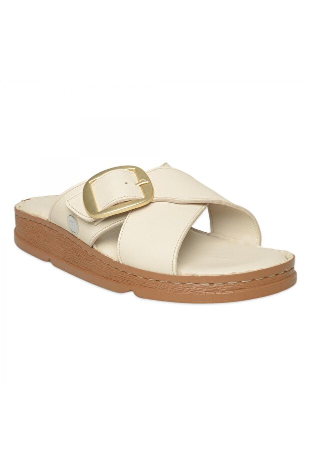 D26Yt-1360 Daily Cream Women's Slippers