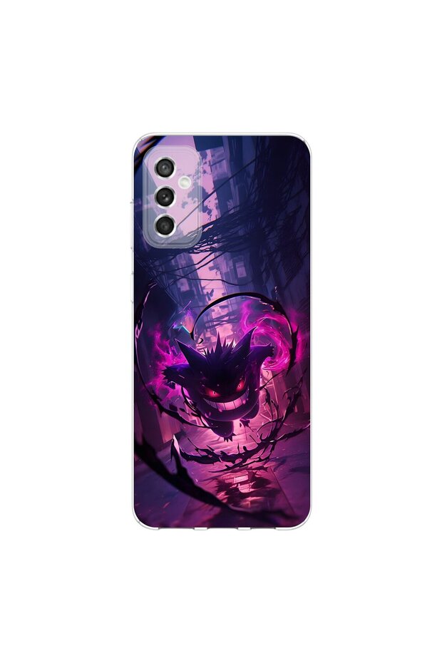 Samsung Galaxy M52 Compatible Anime 11/2 Design Transparent Case