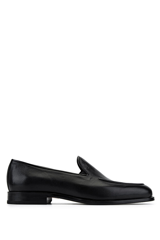 Men's Genuine Leather Black Classic Shoes