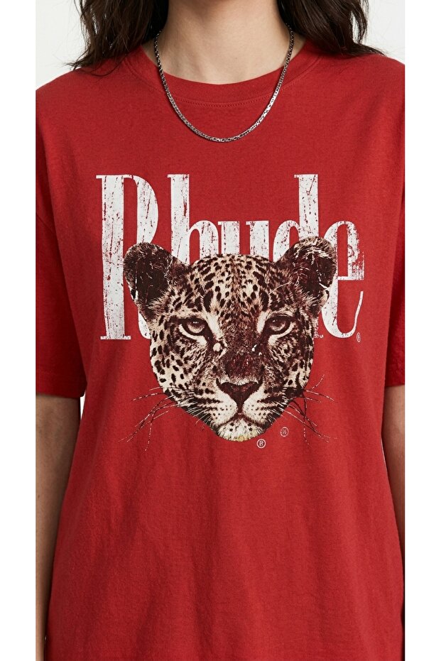 Prude Printed Cotton T-Shirt for Women