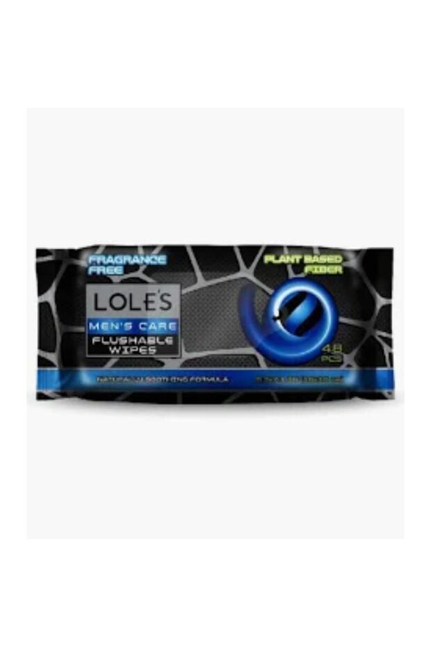 Men's Flushable Cleaning Wet Wipes, Pack of 1 x 48 Wipes