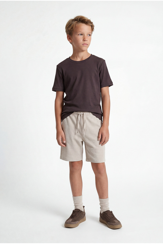 Αγορίστικο μπλουζάκι Basic Slim - 1