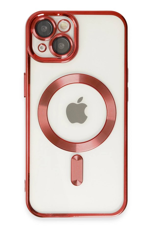 Ilkeshop New iPhone 14 Case Kross Magneticsafe Cover (191425) - Red