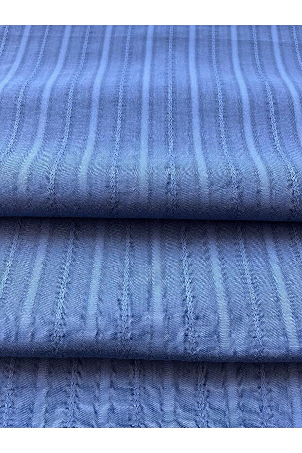 Cotton Dobby Fabric Indigo