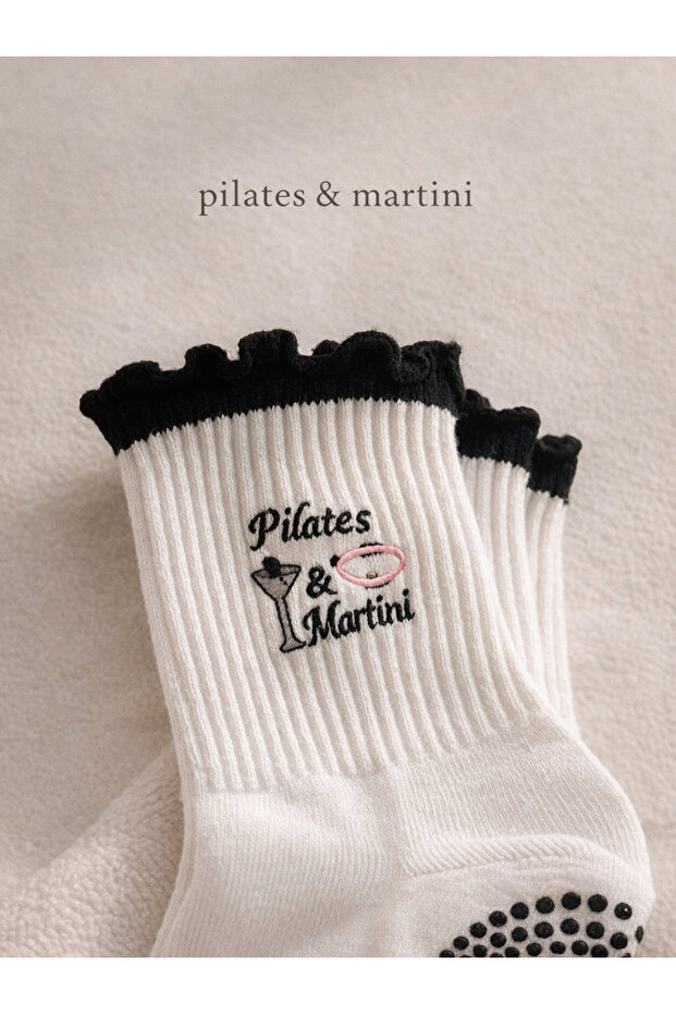 Pilates & Martini kaydırmaz taban çorap